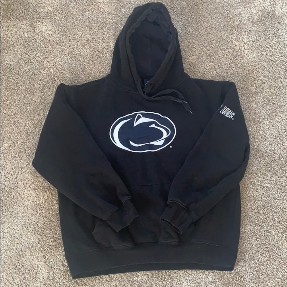 Penn State black hooded sweatshirt